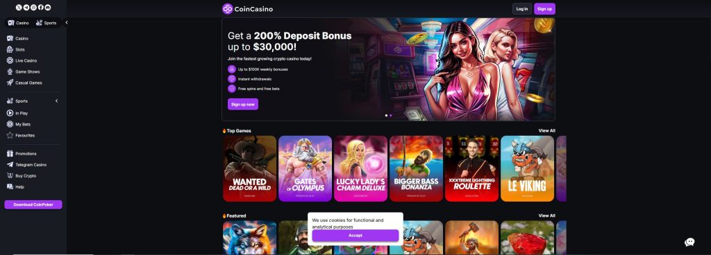 mejor casino online en España - CoinCasino